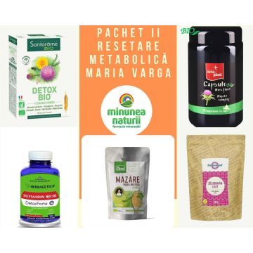 Pachet 2 Resetare Metabolica - Maria Varga