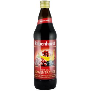„PENTRU CONCENTRARE” Suc de fructe, 0.75L RABENHORST