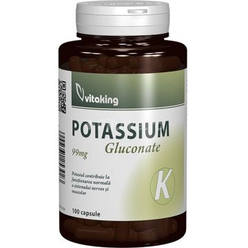 Potasiu (Gluconate) 99mg - VITAKING 60 capsule