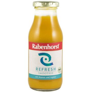 Smoothie refresh cu ananas si ghimbir, eco-bio, 240ml RABENHORST