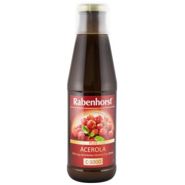 Suc pur „ACEROLA PLUS” C1000, 450 ML RABENHORST