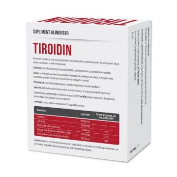 Tiroidin, 30cps - Parapharm