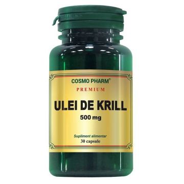 Ulei de krill, 500mg, 30cps - COSMO PHARM - PREMIUM