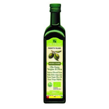 Ulei masline extravirgin extras la rece italian, eco-bio, 250ml - Crudigno