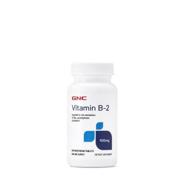 Vitamina B-2, 100 Mg, 100 Tablete - GNC