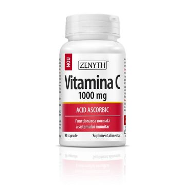 Vitamina C 1000mg, 30cps - Zenyth
