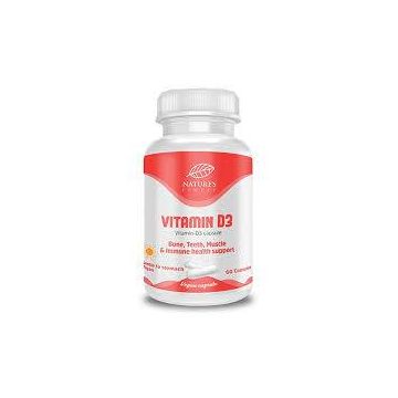 Vitamina D3, 60 cps - Nutrisslim