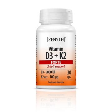Vitamina D3+K2 Forte 30cps - Zenyth