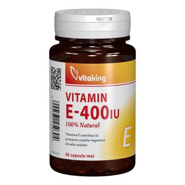Vitamina E 400I, 60 cps - VITAKING