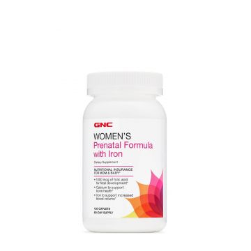 Women's Prenatal Formula Cu Fier, 120 Capsule - GNC