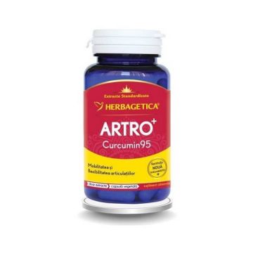 Artro plus Curcumin95, 60cps - Herbagetica