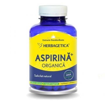 Aspirina Organica HERBAGETICA 120 capsule