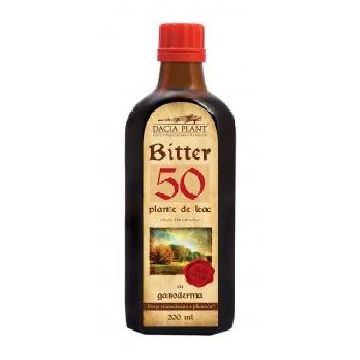 Bitter 50 Plante Ganoderma 200ml Dacia Plant