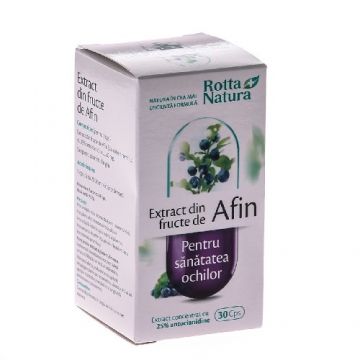 Extract din Fructe de Afin 30cps Rotta Natura