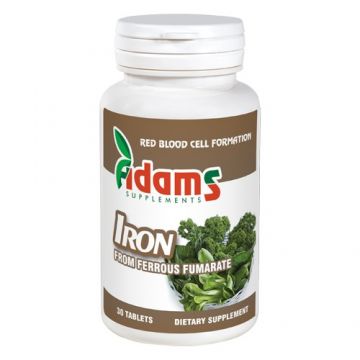 Fier 14mg 30tablete Adams Supplements