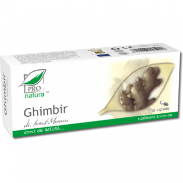 Ghimbir 30cps Pro Natura