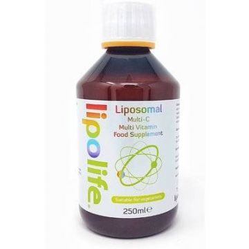 Lipolife Multi-C Complex de vitamine lipozomale, 250ml - Lipolife