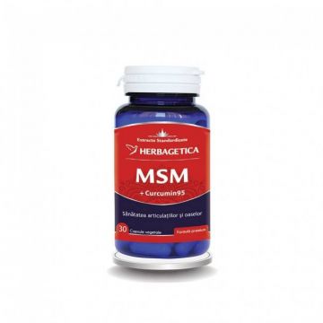 Msm + curcumin - HERBAGETICA 120 capsule