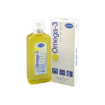 Omega-3 Ulei Pur de Peste cu aroma de Lamaie 240ml Lysi