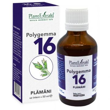 Polygemma 16 - Plamani - 50ml, Plantextrakt