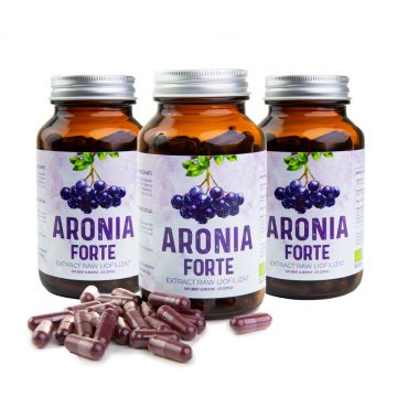 PROMO: 3 Flacoane Aronia Forte (-40 Lei Reducere)