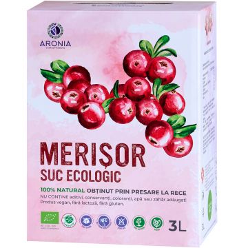 Suc de Merișoare 3L ECO (RO-ECO-029)