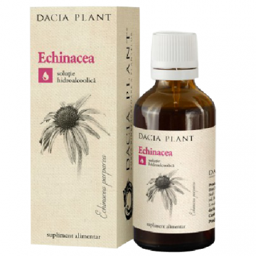 Tinctura de Echinaceea cu Alcool 50ml Dacia Plant