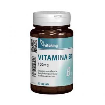 Vitamin B1 100mg 60cps Vitaking