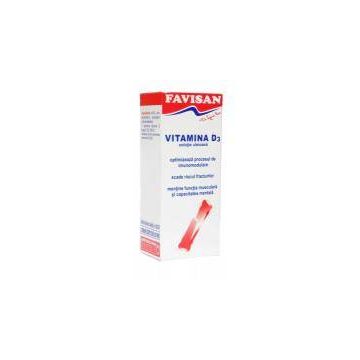 Vitamina D3, 30ml - Favisan