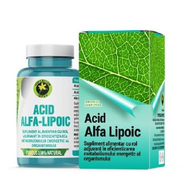 Acid Alfa Lipoic 60cps, Hypericum