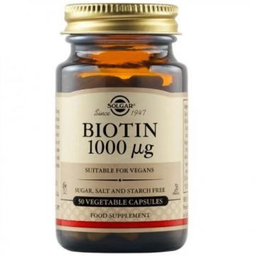 Biotina 1000 50cps Solgar