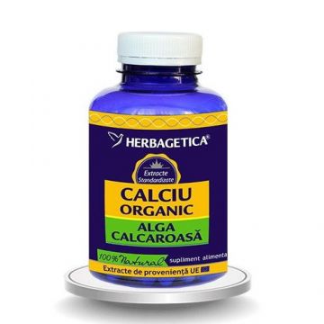 Calciu Organic 120cps Herbagetica