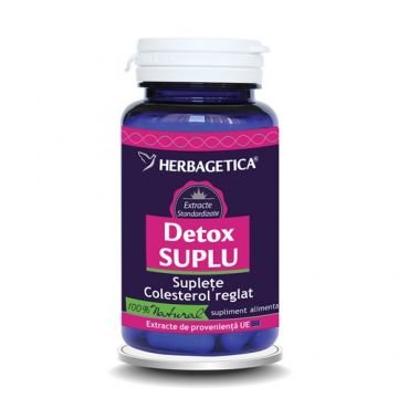 Detox Suplu 30cps Herbagetica