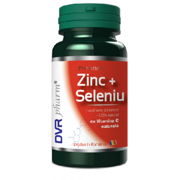 DVR Zinc+Seleniu+Vitamina C 60cps