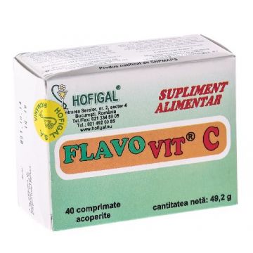 Flavo Vit C 40cpr Hofigal