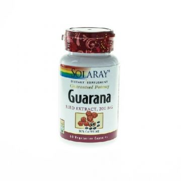 Guarana 200mg 60cps Secom