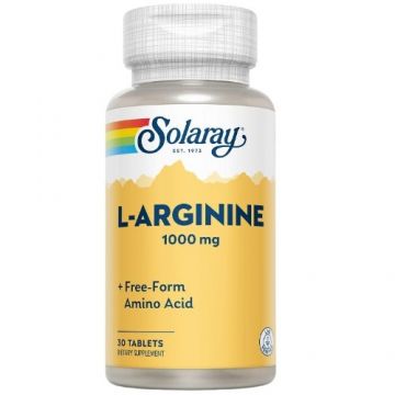 L-Arginine, 30 tab, Solaray