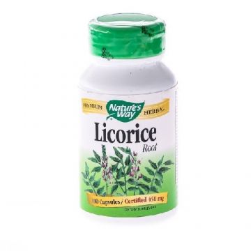 Licorice Root 450mg 100cps Secom