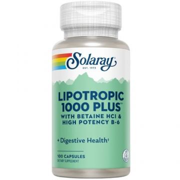 Lipotropic 1000 Plus, 100cps, Solaray