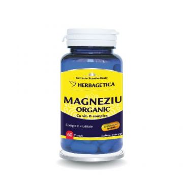 Magneziu Organic 60cps Herbagetica