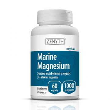 Marine Magnesium 1000mg 60cps Zenyth