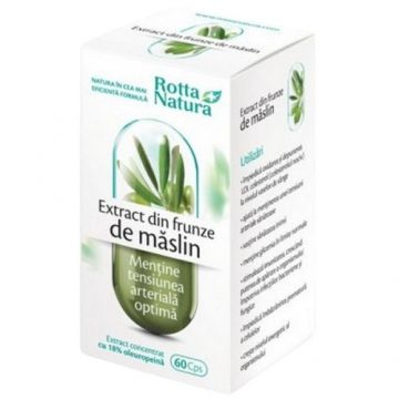Măslin extract de frunze, 30cps, Rotta