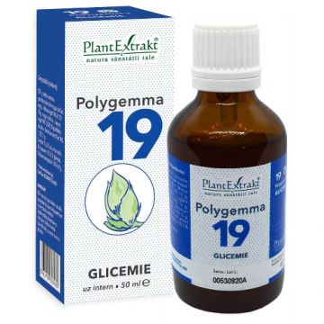 Polygemma 19 - Glicemie - 50ml PlantExtrakt
