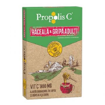 Propolis C Raceala si Gripa Adulti 8pliculete Fiterman