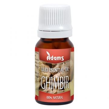 Ulei Esential de Ghimbir 10ml Adams