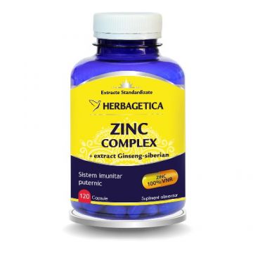 Zinc Complex Organic 120cps Herbagetica