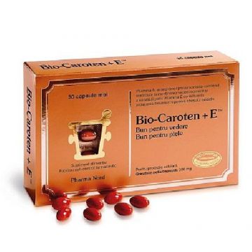Bio-Caroten + E, 60cps, Pharma Nord
