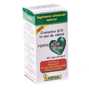 Coenzima Q10 Catina Forte 60mg 40cps Hofigal