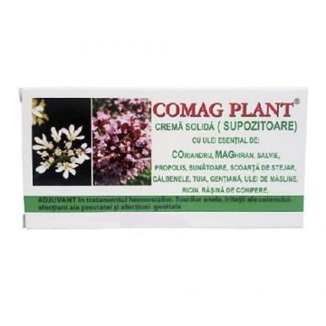 Comag Plant B Supozitoare, 10buc, Elzin Plant