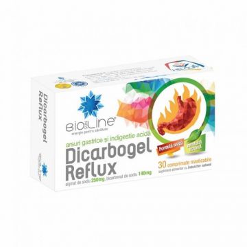 DICARBOGEL REFLUX, 30cpr - Helcor DICARBOGEL REFLUX, 30cpr - Helcor